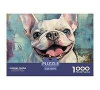 Puzzle 1000 Piezas French BULLperroJuego Educativo Entretenimento Multicolor Animales lindosJuego Familiar Regalo Clásicos Para Adultos Y Niños A Partir De 12 Años Puzzle 70x50cm/1000pcs