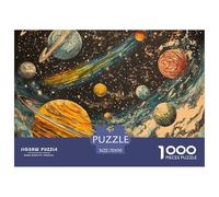 Puzzle 1000 Piezas Galaxia cósmicaJuego Educativo Pasatiempo Creativo PlanetaRegalo, Diversión Juguete Colorido Para Niños De 8 A 12 Años 70x50cm/1000pcs