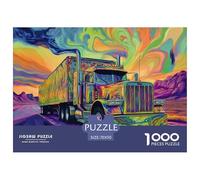 Puzzle 1000 Piezas Gran camión, Desafío, Juguete Entretenimento Multicolor Fantasy Style Juego Familiar Regalo Clásicos Para Adultos Y Niños A Partir De 12 Años Puzzle 70x50cm/1000pcs