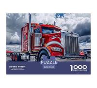 Puzzle 1000 Piezas Gran camión, Desafío, Juguete Entretenimento Multicolor Red Headed Card Regalo, Diversión Clásicos Para Adultos Y Niños A Partir De 12 Años Puzzle 70x50cm/1000pcs