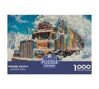 Puzzle 1000 Piezas Gran camiónJuego Educativo Entretenimento Multicolor Snow Rushes Forward Juego Familiar Regalo Para Adultos Y Niños Mayores 38x26cm/1000pcs