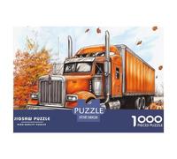 Puzzle 1000 Piezas Gran camiónJuego Educativo Pasatiempo Creativo Autumn Harvest Juego Familiar Regalo Juguete Colorido Para Niños De 8 A 12 Años 38x26cm/1000pcs