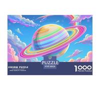 Puzzle 1000 Piezas Hermoso PlanetaJuego Educativo Pasatiempo Creativo Comic Cartoon Juego Familiar Regalo Para Adultos Y Niños 38x26cm/1000pcs