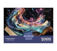 Puzzle 1000 Piezas Libros de magiaJuego Educativo Pasatiempo Creativo UniversoRegalo Creativo Para La Relajación Para Adultos Y Niños Mayores 70x50cm/1000pcs