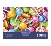 Puzzle 1000 Piezas LollipopJuego Educativo Pasatiempo Creativo CarameloImage Regalo Creativo Para La Relajación Clásicos Para Adultos Y Niños A Partir De 12 Años Puzzle 70x50cm/1000pcs