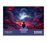Puzzle 1000 Piezas LotusJuego Educativo Pasatiempo Creativo The BudaRegalo, Diversión Para Adultos Y Niños Mayores De 12 Años 70x50cm/1000pcs