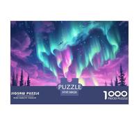 Puzzle 1000 Piezas Luces Del Norte, Desafío, Juguete Entretenimento Multicolor Norwegian Wood Regalo, Diversión Para Adultos Y Niños Mayores De 12 Años 38x26cm/1000pcs