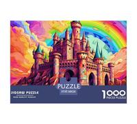 Puzzle 1000 Piezas Magic CastilloJuego Educativo Pasatiempo Creativo ArcoírisRegalo Creativo Para La Relajación Para Adultos Y Niños Mayores 38x26cm/1000pcs