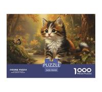 Puzzle 1000 Piezas Norwegian Forest GatoJuego Educativo Entretenimento Multicolor Animales lindosRegalo Creativo Para La Relajación Juguete Colorido Para Niños De 8 A 12 Años 70x50cm/1000pcs