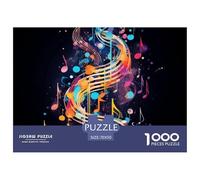 Puzzle 1000 Piezas NOTA Música, Desafío, Juguete Entretenimento Multicolor Symbol Diagram Juego Familiar Regalo Para Adultos Y Niños Mayores De 12 Años 70x50cm/1000pcs