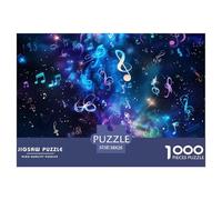 Puzzle 1000 Piezas Notación MúsicaJuego Educativo Entretenimento Multicolor an Array of Stars Regalo Creativo Para La Relajación Para Adultos Y Niños Mayores 38x26cm/1000pcs