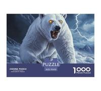 Puzzle 1000 Piezas OSO PolarJuego Educativo Entretenimento Multicolor Fierce Animals Regalo, Diversión Clásicos Para Adultos Y Niños A Partir De 12 Años Puzzle 70x50cm/1000pcs