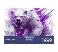 Puzzle 1000 Piezas OsoJuego Educativo Entretenimento Multicolor OSO PolarJuego Familiar Regalo Para Adultos Y Niños 70x50cm/1000pcs