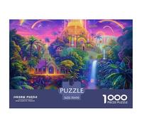 Puzzle 1000 Piezas País de Las MaravillasJuego Educativo Entretenimento Multicolor Magic House Regalo Creativo Para La Relajación Para Adultos Y Niños 70x50cm/1000pcs
