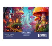 Puzzle 1000 Piezas País de Las MaravillasJuego Educativo Entretenimento Multicolor Magic House Regalo, Diversión Para Adultos Y Niños Mayores De 12 Años 70x50cm/1000pcs