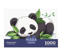 Puzzle 1000 Piezas PandaJuego Educativo Pasatiempo Creativo Animales lindosRegalo Creativo Para La Relajación Juguete Colorido Para Niños De 8 A 12 Años 70x50cm/1000pcs
