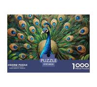 Puzzle 1000 Piezas pavoJuego Educativo Pasatiempo Creativo The King of The Birds Regalo, Diversión Juguete Colorido Para Niños De 8 A 12 Años 38x26cm/1000pcs