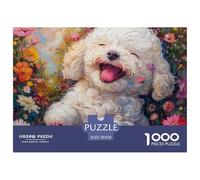 Puzzle 1000 Piezas Perrito Lindo, Desafío, Juguete Entretenimento Multicolor Teddy perroJuego Familiar Regalo Clásicos Para Adultos Y Niños A Partir De 12 Años Puzzle 70x50cm/1000pcs