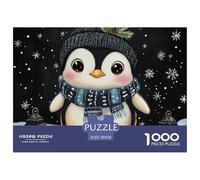 Puzzle 1000 Piezas pingüino, Desafío, Juguete Entretenimento Multicolor Animales lindosRegalo Creativo Para La Relajación Juguete Colorido Para Niños De 8 A 12 Años 70x50cm/1000pcs