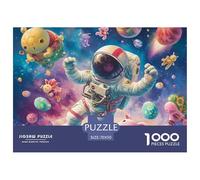 Puzzle 1000 Piezas Reino Del arco irisJuego Educativo Pasatiempo Creativo Fantasy AstronautaRegalo, Diversión Para Adultos Y Niños Mayores 70x50cm/1000pcs