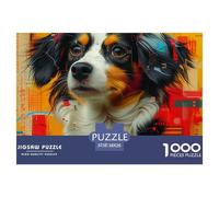 Puzzle 1000 Piezas Rey CARLES ESPAÑOLJuego Educativo Pasatiempo Creativo Cute Little perroJuego Familiar Regalo Para Adultos Y Niños 38x26cm/1000pcs