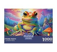 Puzzle 1000 Piezas SapoJuego Educativo Pasatiempo Creativo Strange Mushrooms Regalo Creativo Para La Relajación Para Adultos Y Niños Mayores De 12 Años 38x26cm/1000pcs