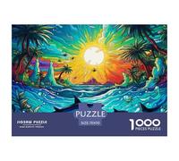 Puzzle 1000 Piezas Seabed A School of Peces, Desafío, Juguete Entretenimento Multicolor tiburónJuego Familiar Regalo Para Adultos Y Niños Mayores 70x50cm/1000pcs