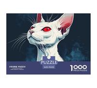 Puzzle 1000 Piezas Sphinx GatoJuego Educativo Entretenimento Multicolor Animales lindosRegalo Creativo Para La Relajación Para Adultos Y Niños 70x50cm/1000pcs