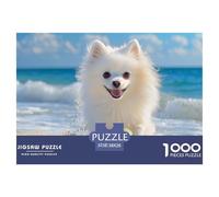 Puzzle 1000 Piezas Spitz japonés, Desafío, Juguete Entretenimento Multicolor Animales lindosRegalo, Diversión Para Adultos Y Niños Mayores 38x26cm/1000pcs