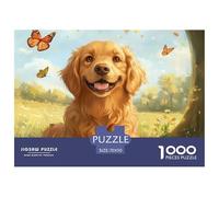 Puzzle 1000 Piezas The LabradorRetrieverJuego Educativo Pasatiempo Creativo Pet perroRegalo Creativo Para La Relajación Para Adultos Y Niños Mayores De 12 Años 70x50cm/1000pcs