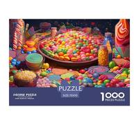 Puzzle 1000 Piezas Tienda de dulcesJuego Educativo Entretenimento Multicolor Colorful CarameloRegalo Creativo Para La Relajación Para Adultos Y Niños Mayores 70x50cm/1000pcs