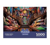 Puzzle 1000 Piezas Tienda de dulcesJuego Educativo Entretenimento Multicolor Gorgeous and Colorful Regalo, Diversión Para Adultos Y Niños Mayores 70x50cm/1000pcs