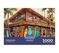 Puzzle 1000 Piezas Tienda de playaJuego Educativo Pasatiempo Creativo Tabla de surfJuego Familiar Regalo Clásicos Para Adultos Y Niños A Partir De 12 Años Puzzle 70x50cm/1000pcs