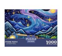 Puzzle 1000 Piezas tren Vapor, Desafío, Juguete Entretenimento Multicolor Shining Stars Juego Familiar Regalo Para Adultos Y Niños 38x26cm/1000pcs