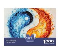 Puzzle 1000 Piezas Yin-yangJuego Educativo Entretenimento Multicolor Tai Chi Symbol Regalo Creativo Para La Relajación Para Adultos Y Niños Mayores De 12 Años 70x50cm/1000pcs