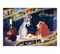 Trefl Qualité Premium Plus - Puzzle Iconic Moments : La Belle et Le Clochard - 1000 pièces, série de Puzzles avec Les Personnages préférés,pour Adultes et Enfants à partir de 12 Ans