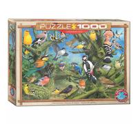 Puzzle 1000 Ptaki ogrodowe, Joahn Franc 6000-0967 Eurographics