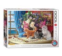Puzzle 1000 Puzzling Cats by Image World 6000-5914 Eurographics