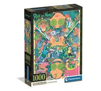 Clementoni – Puzzle Rick and Morty 2 – 1000 pièces – 98 x 33 cm – 14 ans et +
