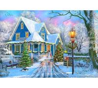 Puzzle 1000 Teile - Christmas at Home