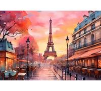 Puzzle 1000 Teile - Paris et la Grande Dame