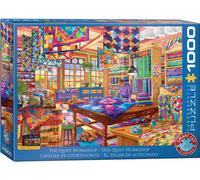 Puzzle latelier quilt 1000 pieces - Eurographics G