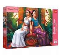 Trefl Puzzle Frida Kahlo Deux Visages – 1000 pièces – Premium Plus Quality – À partir de 14 ans