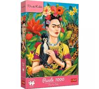 Trefl – Puzzle Frida Kahlo « Portrait dans la Jungle » – 1000 pièces – À partir de 14 ans