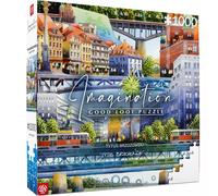Good Loot Série Imagination Tytus Brzozowski Ponts de Varsovie Puzzles 1000 pièces 68 x 48 cm