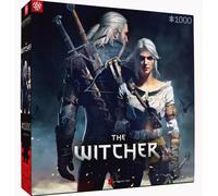 Good Loot Puzzle 1000 pièces The Witcher Geralt & Ciri 68 x 48 cm Multicolore