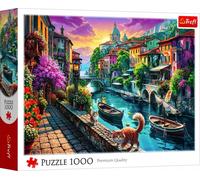Trefl - Vacances en Italie - 1 000 pièces - Puzzle à Assembler soi-même, Divertissement créatif, Puzzle Classique pour Adultes et Enfants à partir de 14 Ans