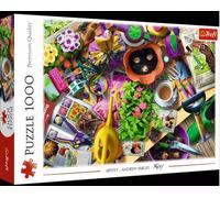 Trefl – Puzzle 1000 pièces Ménages dans le Jardin – DIY créatif – Pour adultes et enfants dès 14 ans
