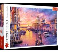 Trefl Puzzle 1000 pièces Les charmes de Venise 10926 Multicolore