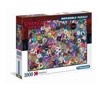 Puzzle 1000p Impossible - Stranger Things - Clementoni - Cinéma et publicité - Rouge - Mixte